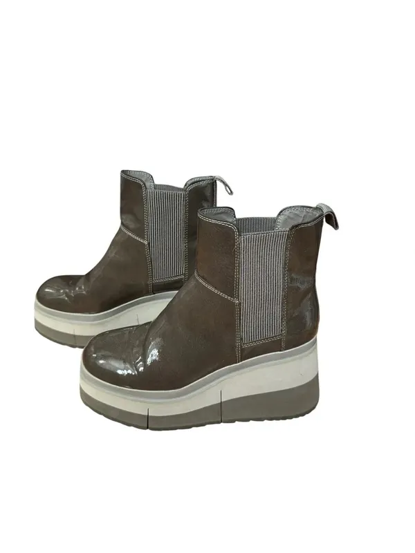 Nakedfeet GUILD IN MUD PLATFORM CHELSEA BOOTS 6 - Image 2
