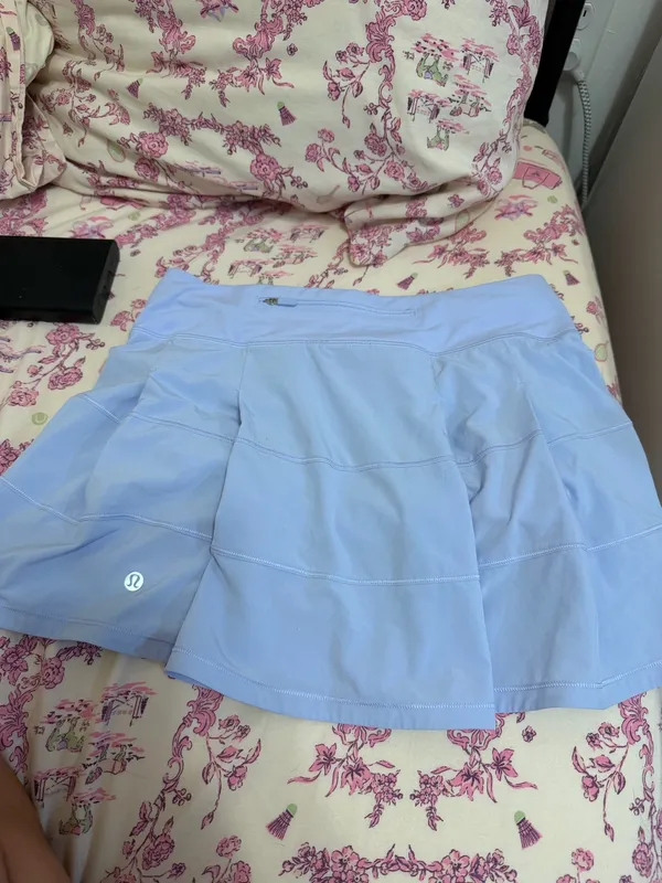Lululemon light blue tennis skirt - Image 3