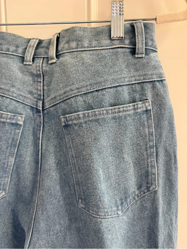 Vintage Lew Magram Collection NY Women's Western Jeans Denim Blue Size 4 - Image 4