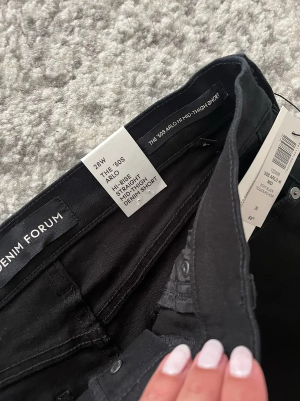 Denim Forum Shorts Aritzia - Image 3