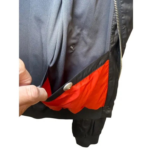 Helly Hansen Embla Womens Black Hooded‎ Windbreaker Jacket Red Lining Size M - Image 8
