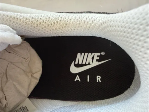 Nike Women’s Air Force 1 ‘07 - White/Black - White-White - Image 10