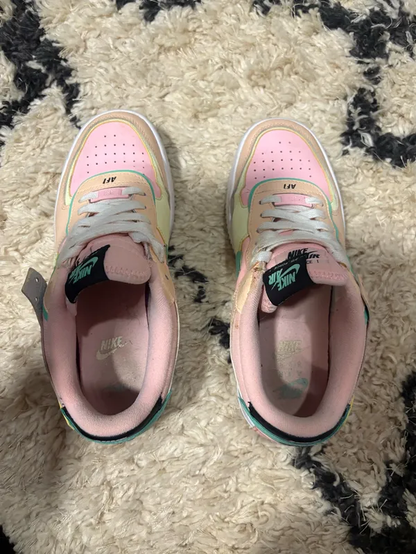 Nike Air Force 1 Shadow Women’s Arctic Punch Barely Volt - Image 3