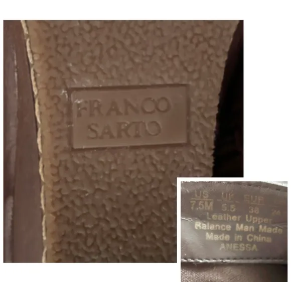 Franco Sarto brown ankle booties  - Image 12