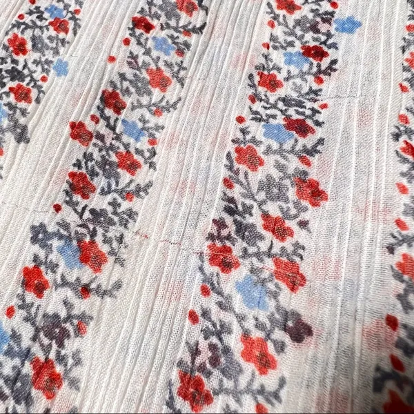 Aerie Floral Stripe Cap Sleeve Top - Image 14