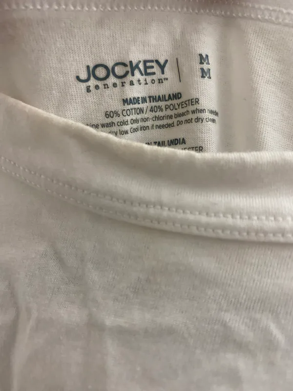 Jockey white cropped shirt - Image 4