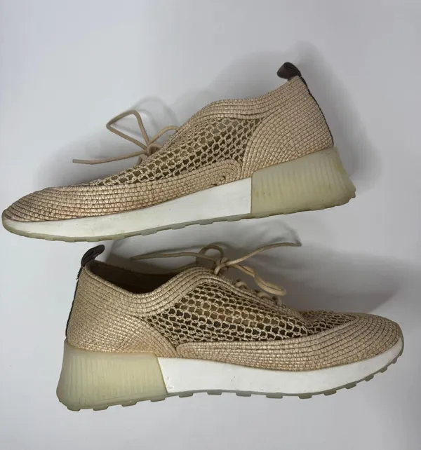 Sam Edelman Delma Beige Sneakers Size 8.5 - Image 6
