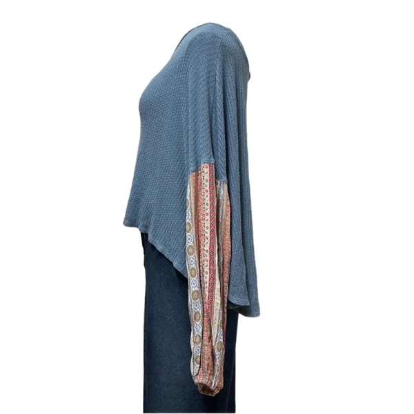ALTAR’D STATE Boho Waffle Knit Shirt - Size Large - Image 2