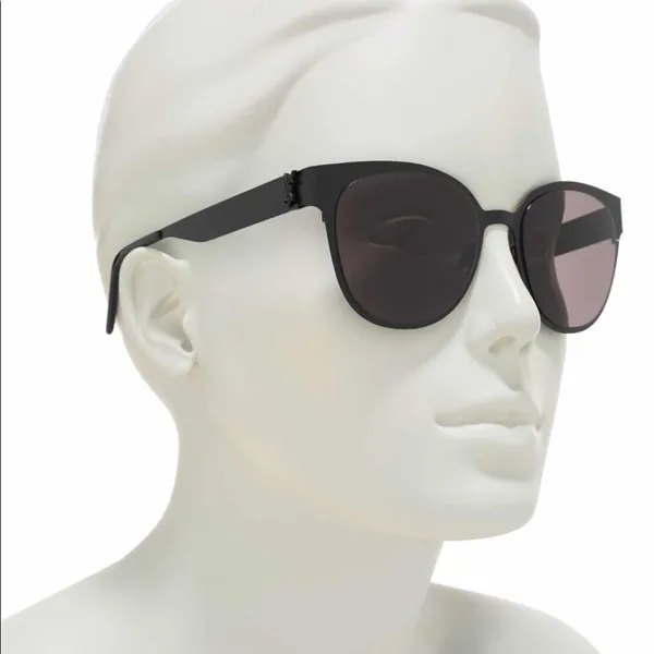 YSL 54mm round metal sunglasses - Image 2