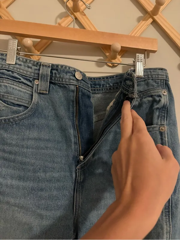 Pistola Denim Cargo Barrel Jeans size 24 (25/26) - Image 5