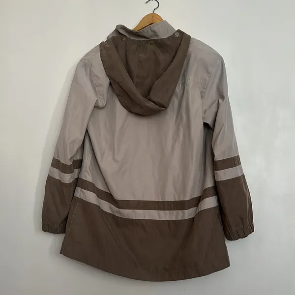 FLEET STREET Vintage Coat Tan and Brown. - Image 2