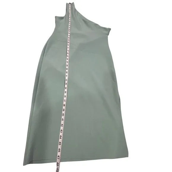 Petal‎ Pup -Nadene one Shoulder Midi Dress Mint Green Size US 14 - Image 3