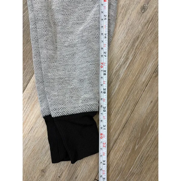 Rag & Bone Jogger Sweatpants XS Gray Black Trim Drawstring Athleisure - Image 4