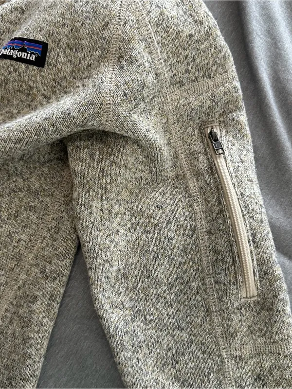 Patagonia Better Sweater 1/4 Zip Pullover Women’s Small Gray Fleece Jacket - Image 9
