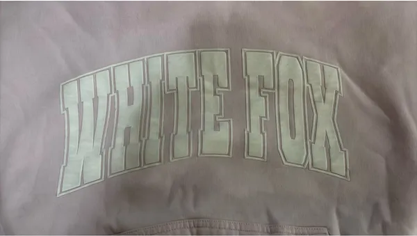 White Fox Boutique Pink Hoodie - Image 3