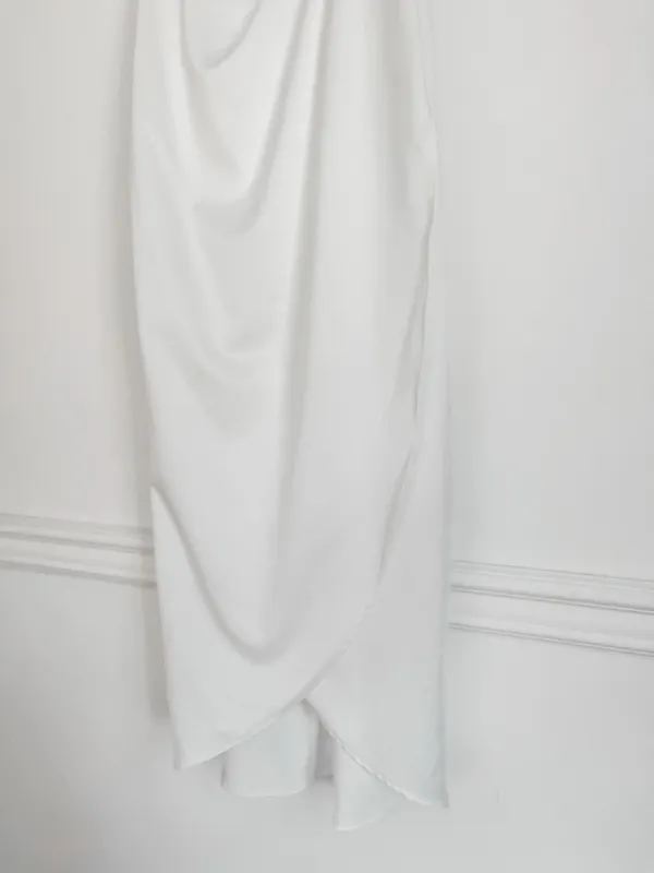 White Midi Dress - Image 4