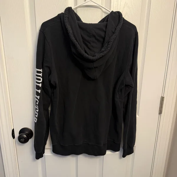 Hollister Black Full Zip Hoodie - Image 2