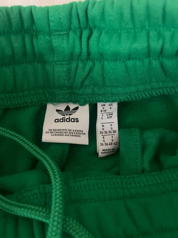 Green Adidas Sweatpants - Image 2