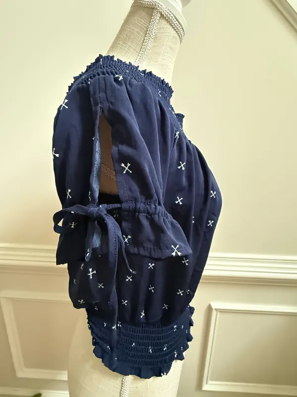 Blouse Blue - Image 4