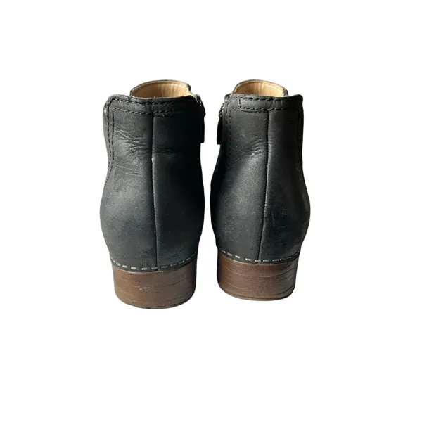 Danskos black leather Barbara low bootie size 36 US 5.5-6 - Image 4