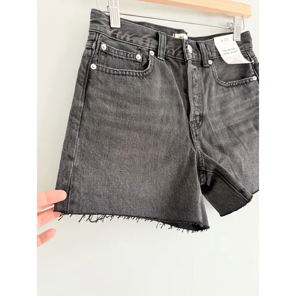Madewell | NWT | The Brynn Long Short in Levin Wash | Sz 23 - Image 5