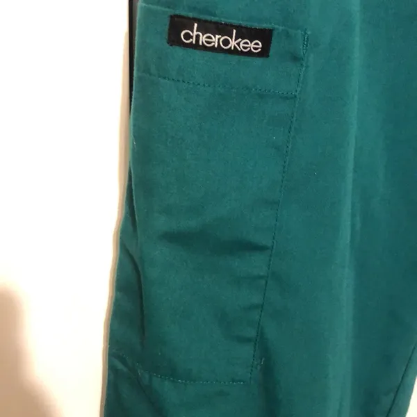 Cherokee Women’s Medium Green Color Scrub Pants - Image 3