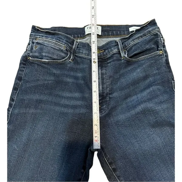 FRAME Le High Skinny Jeans in Harvard dark wash high rise Sz‎ 30 - Image 6