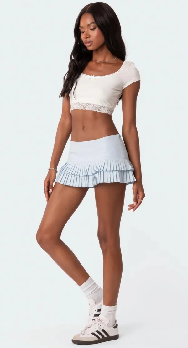 Edikted Pleated Skort. - Image 4