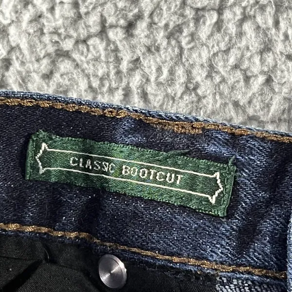 Lauren Ralph Lauren Jeans Womens 10 Mid Rise‎ Classic Bootcut Blue Denim Pants - Image 9