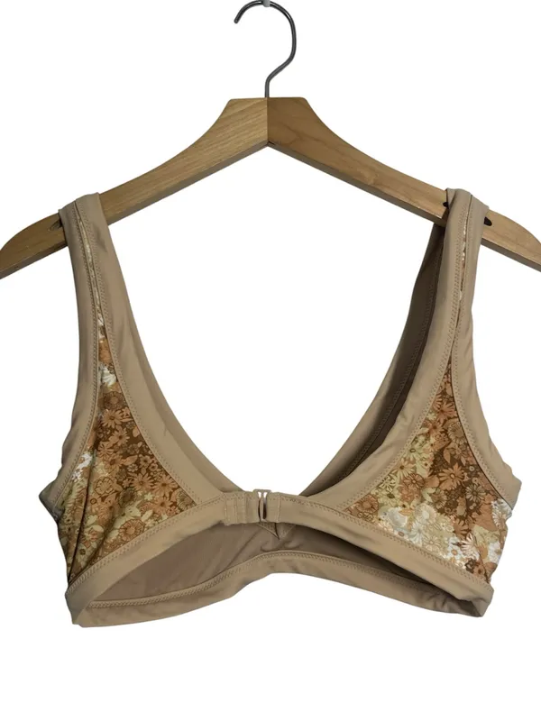 Aerie Floral Bikini Set Nude Retro - Image 3