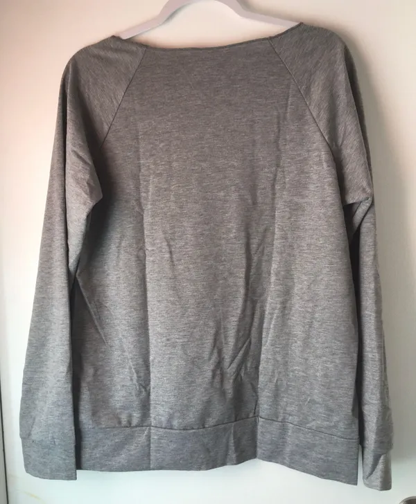 Halloween Sweatshirt, 3XL 🎃 Gray Size 3X - Image 2