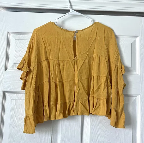 Altar'd State Blouse yellow - Image 2