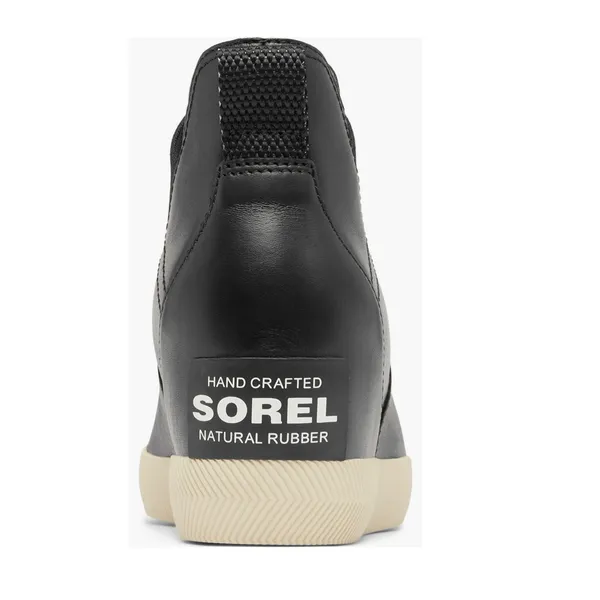 Sorel Out N About Wedge Leather Bootie, Ankle Boots Black, Size 9.5‎ NWT - Image 6