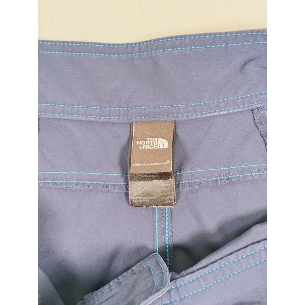 The North Face Womens Board Shorts Size 10 Blue Turquoise Surf Swim Beach Water - Image 9