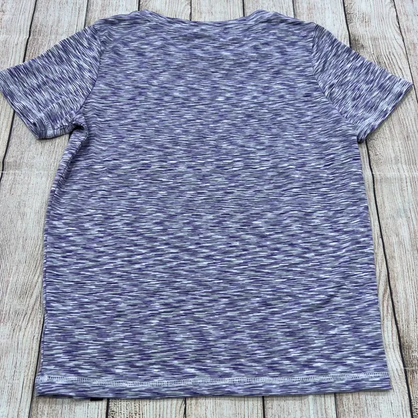 NFL Team Apparel Minnesota Vikings Womens Purple Space Dye Glitter T-Shirt S‎ - Image 10