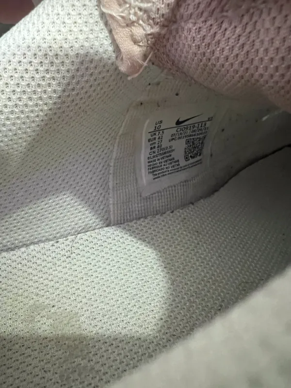 Nike pink and purple air force 1 size 10 - Image 8