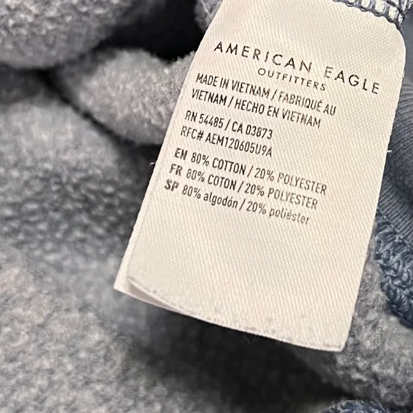American Eagle Outfitters Cropped Zip Up Hoodie - Image 4