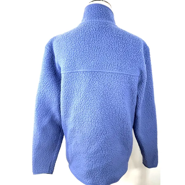 Patagonia Women's Purple Retro Pile Fleece Jacket Size Large - Image 4