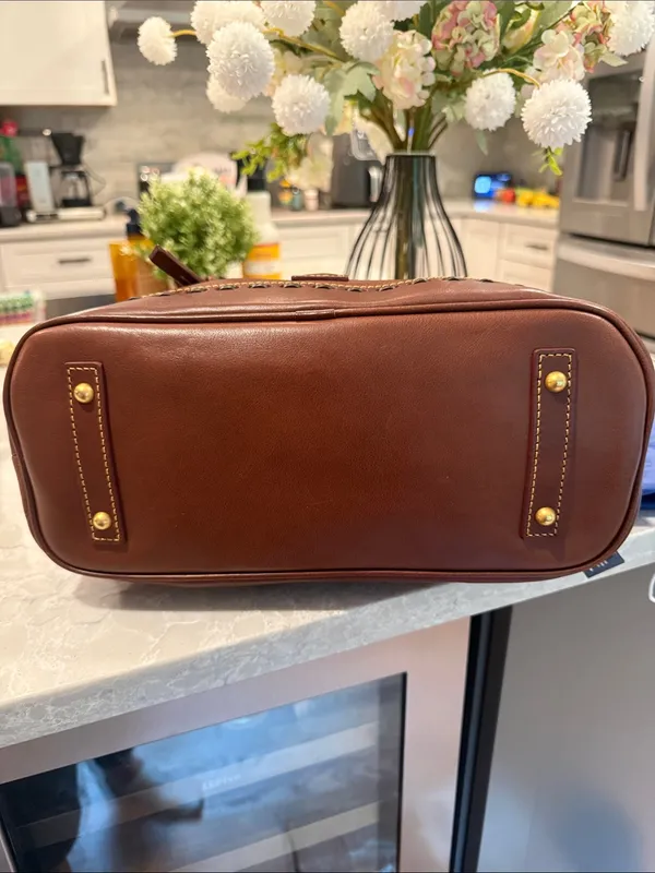 Dooney & Bourke Florentine Flap Satchel - Image 3