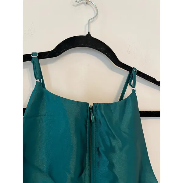 Lulu’s Broadway Show Emerald Green High-Low Gown Size M - Image 12