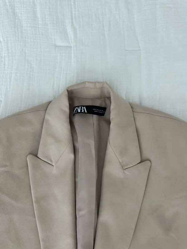 ZARA Oversized Blazer Double-Breasted - Image 2