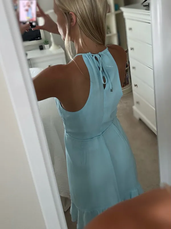 Revolve Mini Dress Blue Lovers + Friends - Image 3