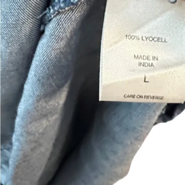 SoHo‎ Jeans Blue Shirt - Image 6