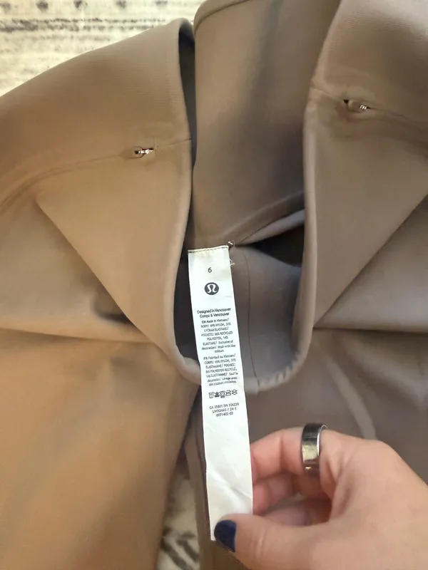 Lululemon smooth fit pull on high rise pant nomad - Image 9