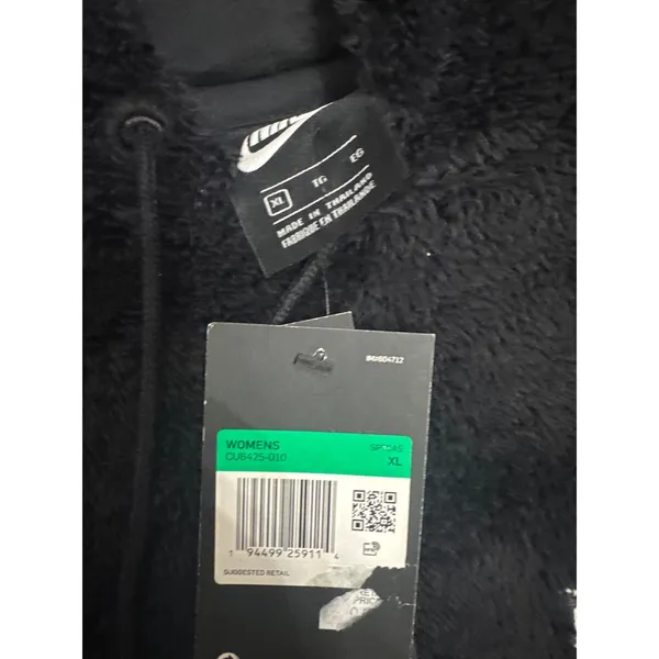 Nike‎ Plush Fleece Sherpa Hoodie Size XL NWT - Image 4