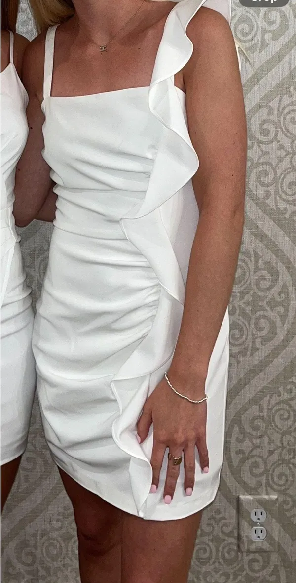 White mini dress - Image 2