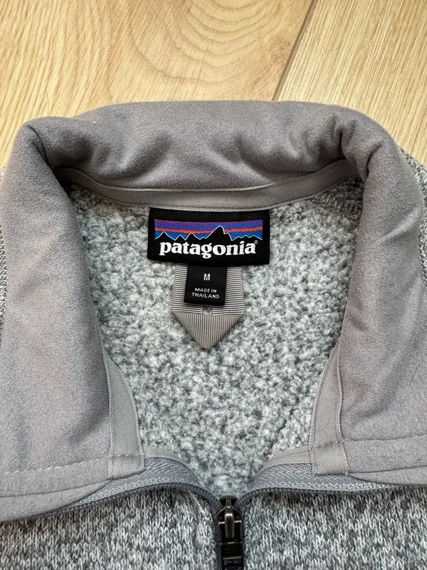 Patagonia Gray Better Sweater 1/4 zip - Image 2