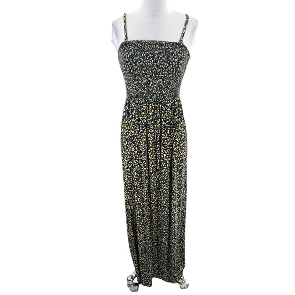 FAVORITE DAUGHTER The Apartment Smocked Floral Maxi Dress Sz‎ M - Image 4