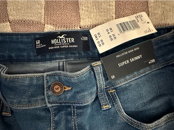 Hollister Blue Jeans Skinny - Image 4