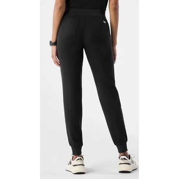 FIGS Zamora Jogger Scrub Pants Womens Size XSP Black Nurse Technical 5 Pockets - Image 4